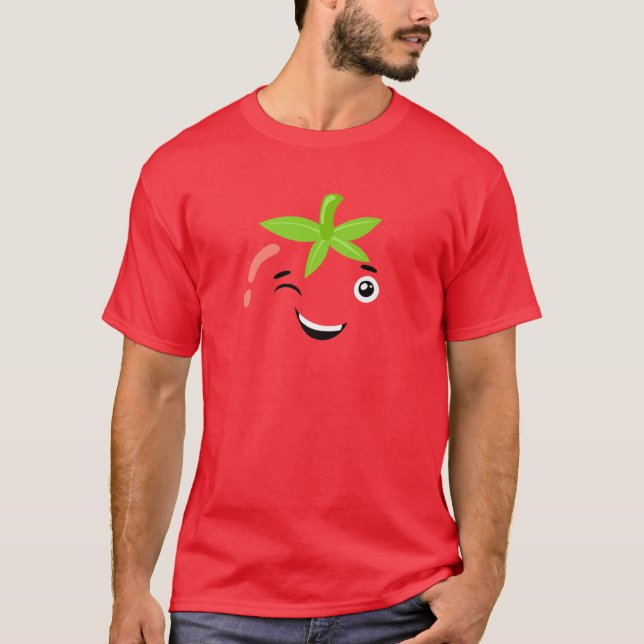 Camiseta Costume de tomate Fins que sou Tomate (Frente)