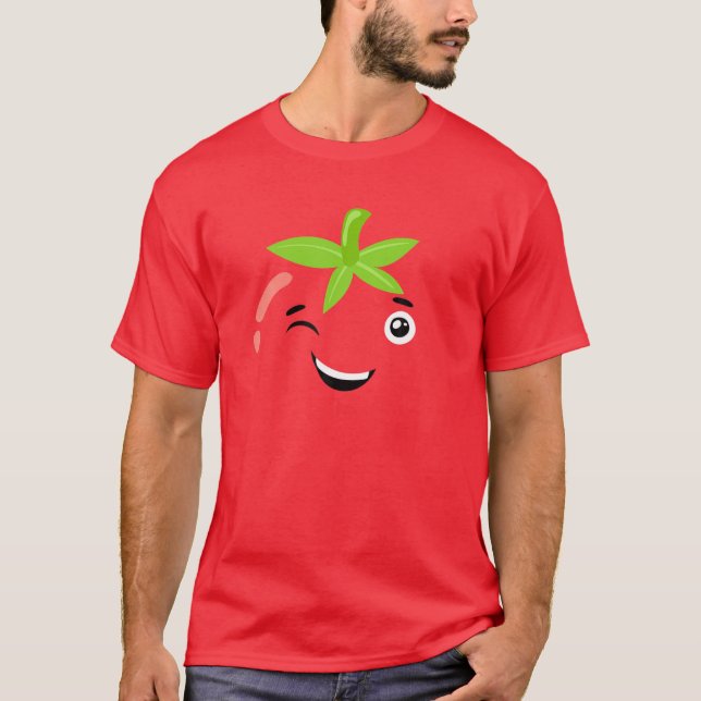 Camiseta Costume de tomate Fins que sou Tomate (Frente)