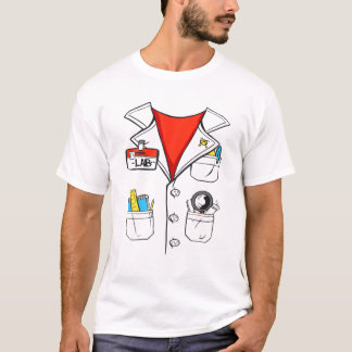 Camiseta Costume do Dia de as Bruxas engraçado do laboratór