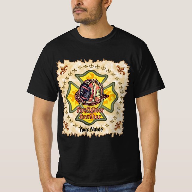Camiseta Costume do irmão bombeiro (Frente)