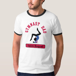 Camiseta Costume do pai do Gymnast