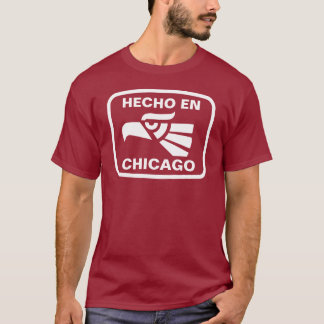 Camiseta Costume do personalizado do en Chicago de Hecho