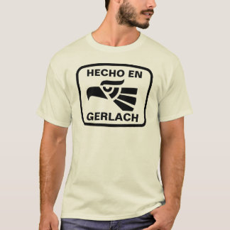 Camiseta Costume do personalizado do en Gerlach de Hecho