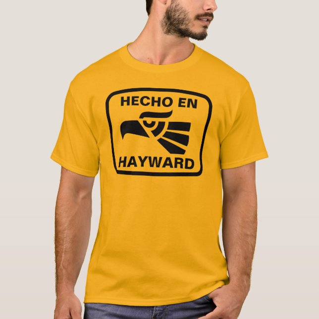 Camiseta Costume do personalizado do en Hayward de Hecho (Frente)