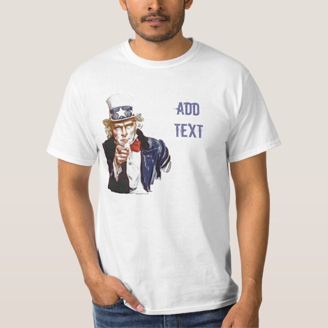 Camiseta Costume do tio Sam (Frente)
