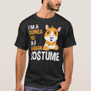 Camiseta Costume Humano Guiné Pig