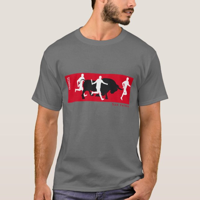 Camiseta Costume, San Fermin Pamplona, funcionamento do (Frente)