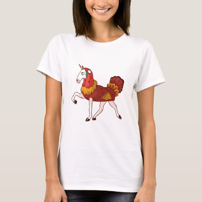Camiseta Costume Unicorn Turkey (Frente)