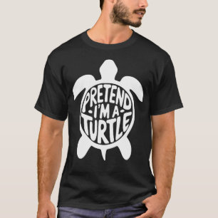 Camiseta Costumes Adultos de Halloween Fingem que sou uma t