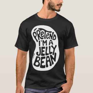 Camiseta Costumes de Halloween Adultos Fingem que sou um Be