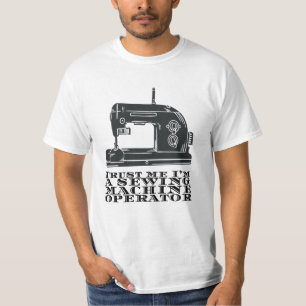 Camiseta Costura - Confie em Mim, Sou Operadora de Máquina