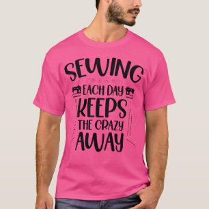 Camiseta Costura Esgoto Quilting Costureira Costurar Agulha
