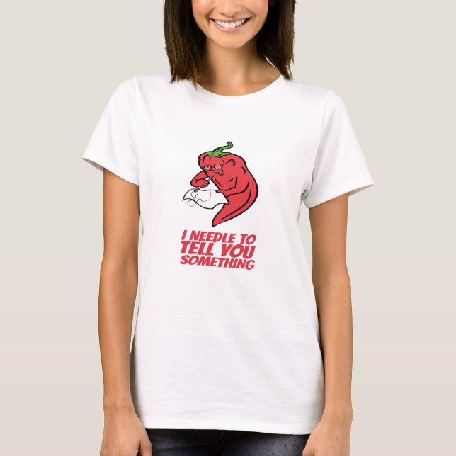Camiseta Costura - Eu Agulha Te Dizer (Frente)