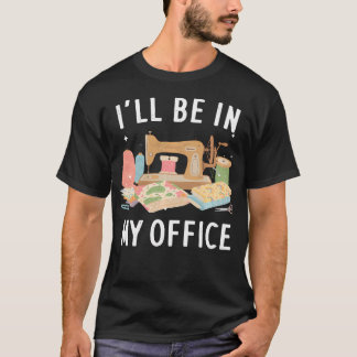 Camiseta Costura Legal Para Mulheres Meninas Quilting Malha