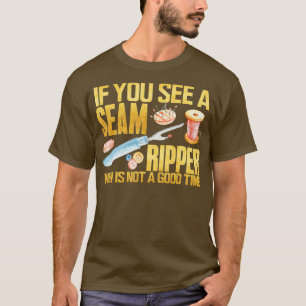 Camiseta Costura Se Virem Costela Estripador Engraçado Cozi