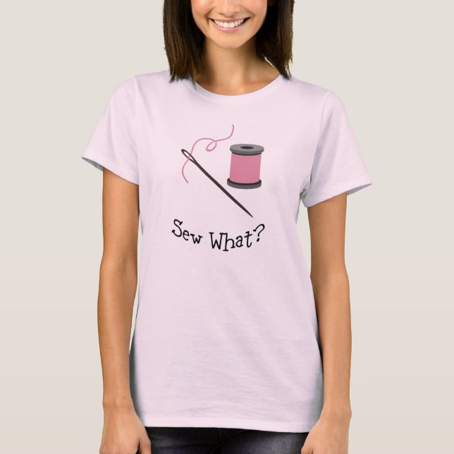 Camiseta Costurar o Quê? (Frente)