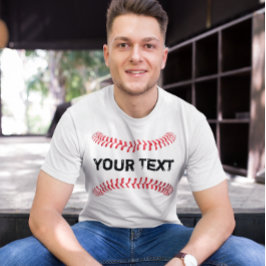 Camiseta Costuras de Beisebol Jogador/Treinador Nome da Equ