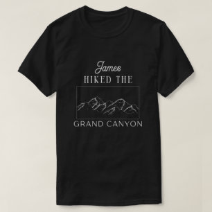 Camiseta costurei que eu caminhava engraçado no Grand Canyo