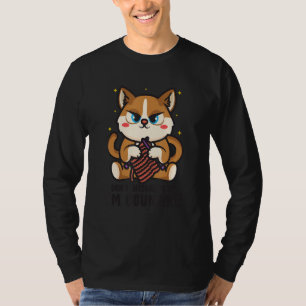 Camiseta Costureira de Animais Alfaiate Amante de Gatos Fun