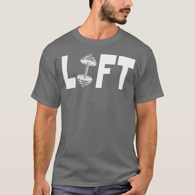 Camiseta Cota de academia de levantamento de peso (Frente)