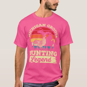 Camiseta Cota De Agrupamento De Michigan Rachada Para Um Ag