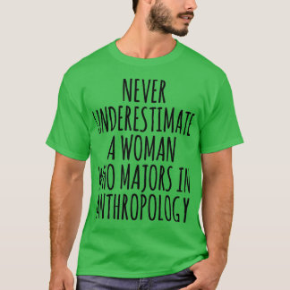 Camiseta Cota de Antropologia Nunca Subestimar