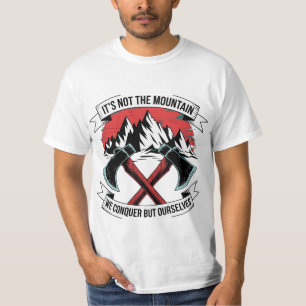 Camiseta Cota de Aprofundamento Ax Motivação de Montanha