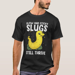 Camiseta Cota de Banana Slug para Caracóis e Caracóis de Ba