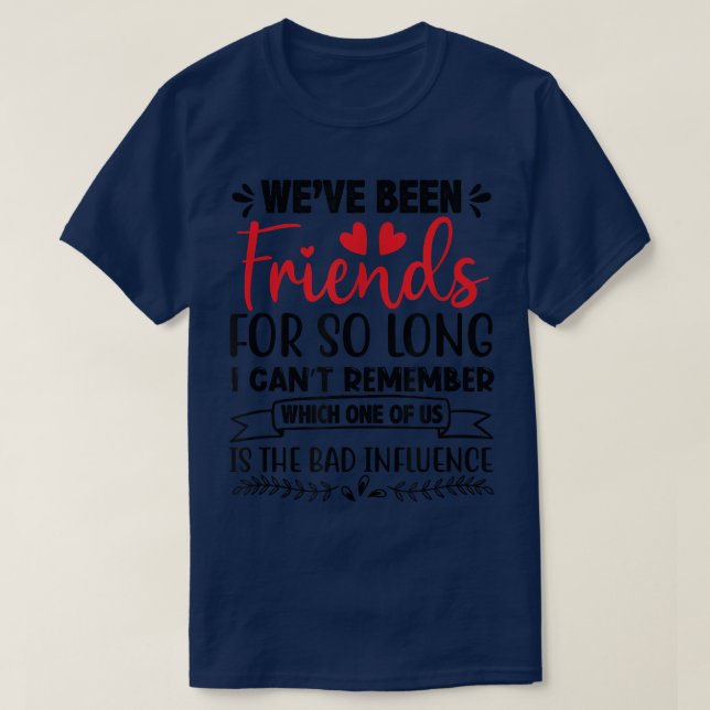 Camiseta Cota de Bestis para Amizade 2 Melhores Amigos Bff (Frente do Design)