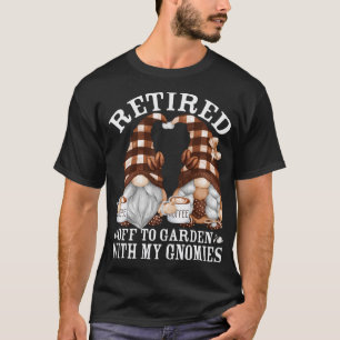 Camiseta Cota De Café Para Avós Aposentados - Gard Engraçad