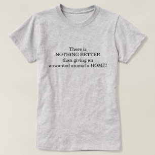 Camiseta Cota de Casa de Resgate de Animais
