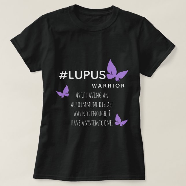 Camiseta Cota de Diversão da Lupus Warrior Strong Girl (Frente do Design)