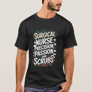 Camiseta Cota de Enfermagem da SICU para Sala de Operações