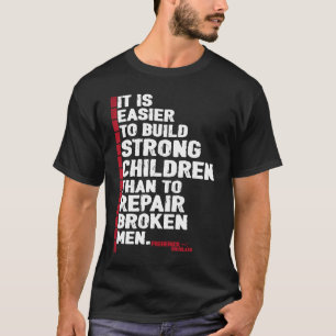 Camiseta Cota de Frederick Douglass do Mês de História Negr