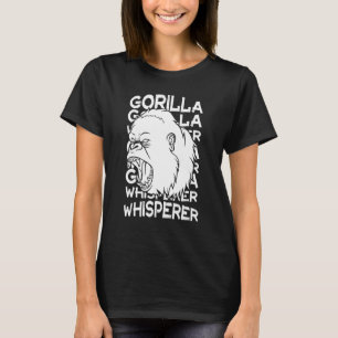 Camiseta Cota de Gorila Animal Macaco Habitat Silverback Oe