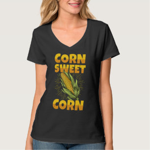 Camiseta Cota de milho doce de milho para um agricultor de