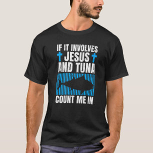 Camiseta Cota de Pesca de Atum para um Atum
