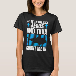Camiseta Cota de Pesca de Atum para um Atum