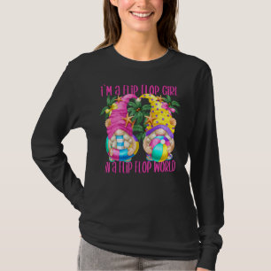 Camiseta Cota De Praia Para Mulheres E Meninas De Sacudir F