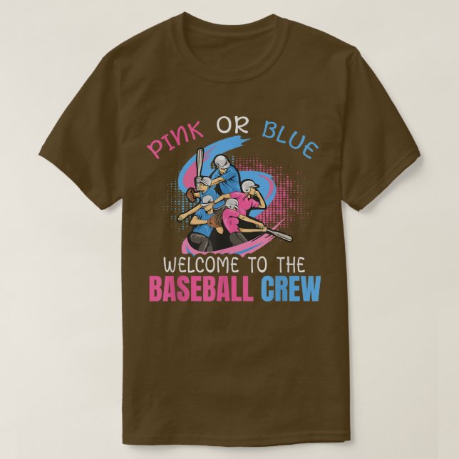 Camiseta Cota de Revisão de Gênero para um Jogador de Baseb (Frente do Design)