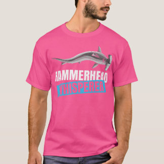 Camiseta Cota de Whisperer Hammerhead para um Tubarão Hamme