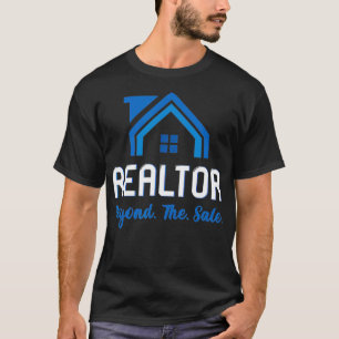 Camiseta Cota do corretor para além da venda para a era imo