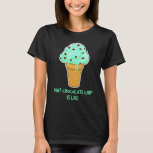 Camiseta Cota do Sorvete de vida - Chip de Chocolate