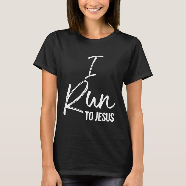 Camiseta Cota em Execução para Gpresente de Workout dos Run (Frente)