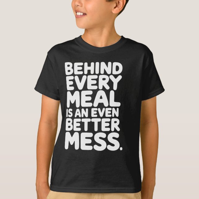 Camiseta Cota Engraçada da Cozinha - Presente de Humor do C (Frente)