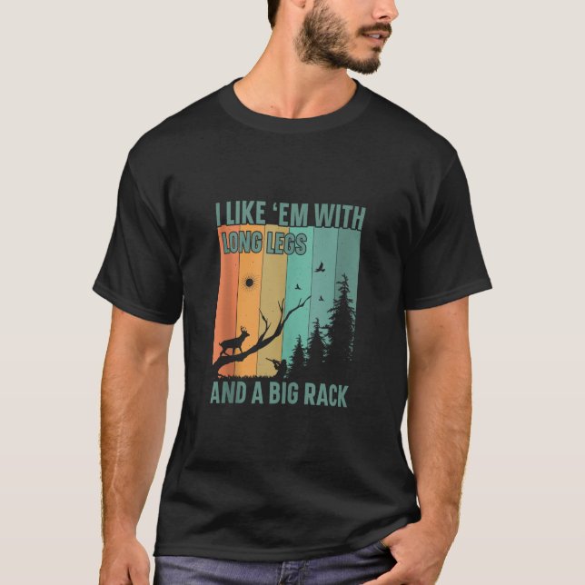 Camiseta Cota Engraçada de Caça é Presente para Caçadores (Frente)