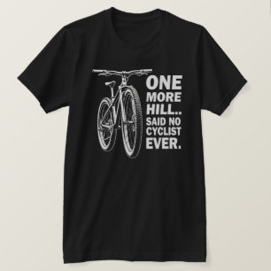 Camiseta Cota Engraçada de Ciclo para Adventure Lovers