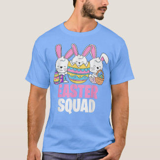Camiseta Cota engraçada de esquadrão Páscoa, Páscoa Squad H