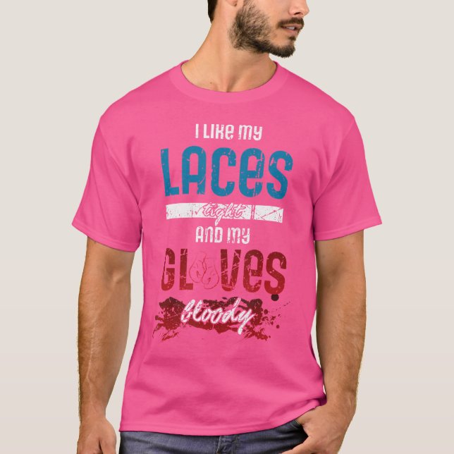 Camiseta Cota Engraçada E Luvas De Boxer Vintage (Frente)