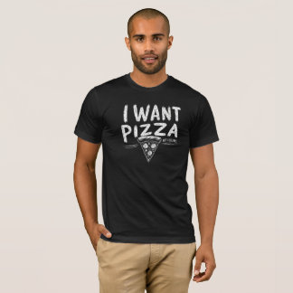 Camiseta Cota Engraçada Pizza Lover